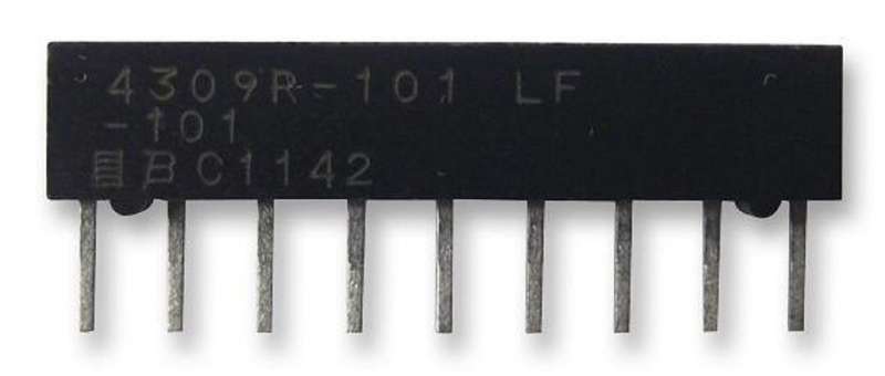 Bourns (4309R-101-472LF) Fixed Network Resistor, 4.7 kohm, Bussed