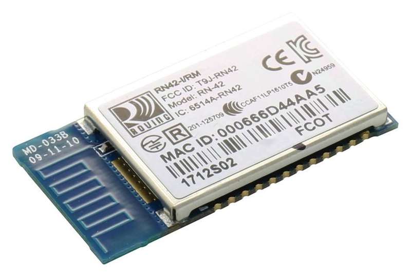 Microchip (RN42-I/RM630) Class 2 Bluetooth® v2.1 Module + EDR