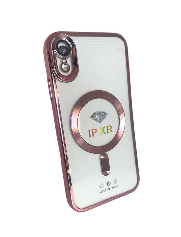 Cover Case for iPhone XR Compatible with Mag Safe Charging - Metallic