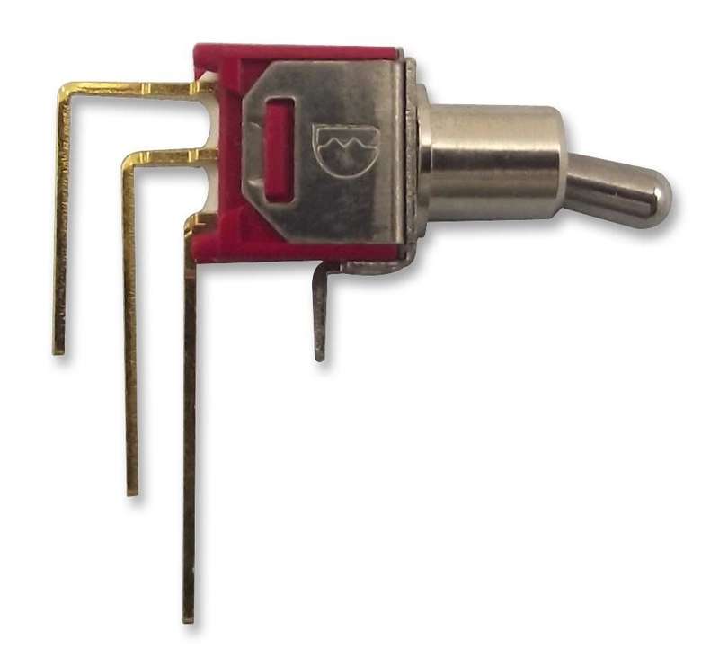 Multicomp Pro (2MS5T2B2M7RE) Toggle Switch, On-Off-(On), SPDT, 100 mA