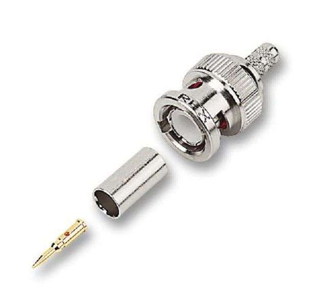 Amphenol (B1121A1-ND3G-1A-50) RF / Coaxial Connector, BNC Coaxial, 50 ohm