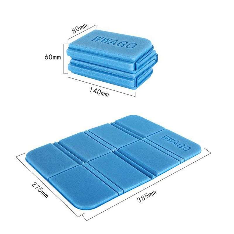 Seat Cushion Folding Mat Mini Camping Foam Sitting Pad - 4 Piece