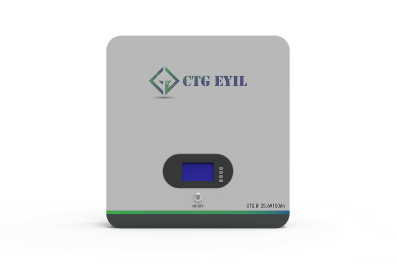 CTG EYIL Wallmount Lithium Ion battery 24V 100Ah 2.56Kwh Lithium battery