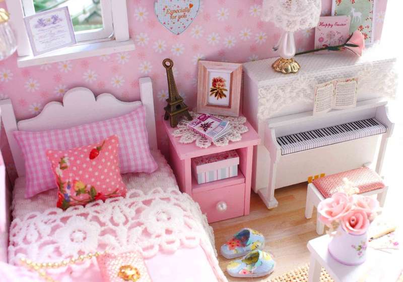 DIY Miniature House - Princess Pink Room
