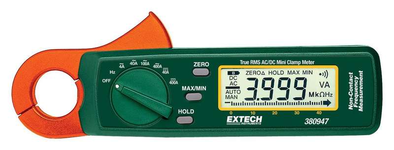 Extech Instruments 380947 Mini DC/AC Clamp Meter