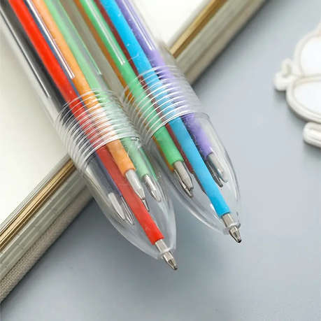 6-in-1 Multi-Colour Pen