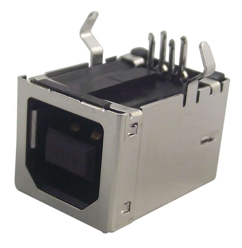 Molex (67068-8001) USB Connector, USB Type B, USB 2.0, Receptacle, 4 Ways