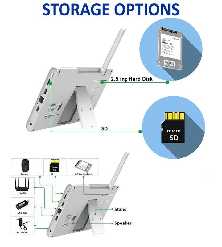4K HD Professional Security Camera System with 10 inch Monitor - Q - S333
