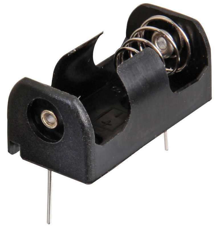 Multicomp Pro (MP000349) Battery Holder, Through Hole, 1 x 1/2AA