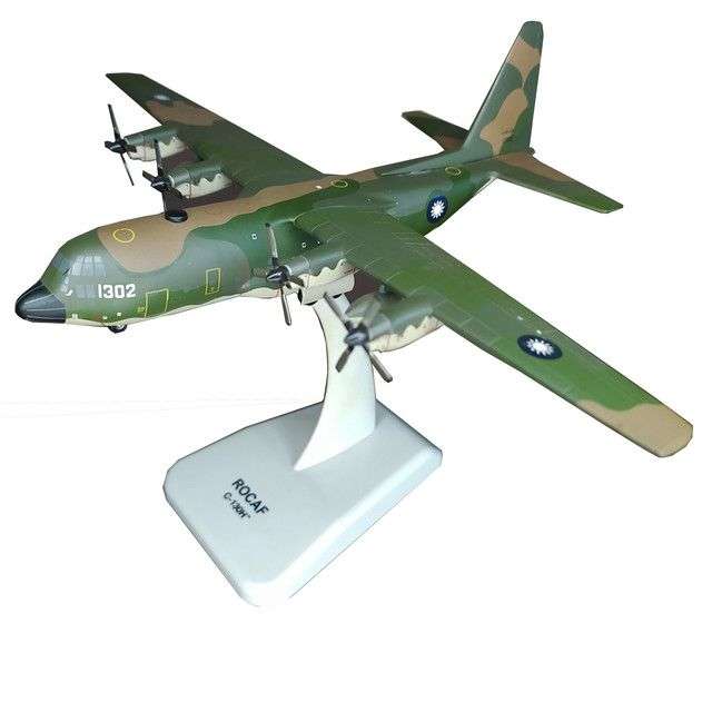 1:200 Scale, Lockheed C-130 Hercules(Republic of China Air Force), Diecast Display Model, Diecast...