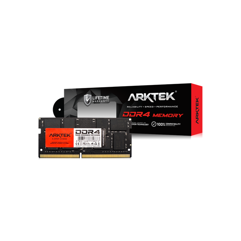 Arktek 8GB DDR4 2666Mhz SO DIMM Notebook Memory