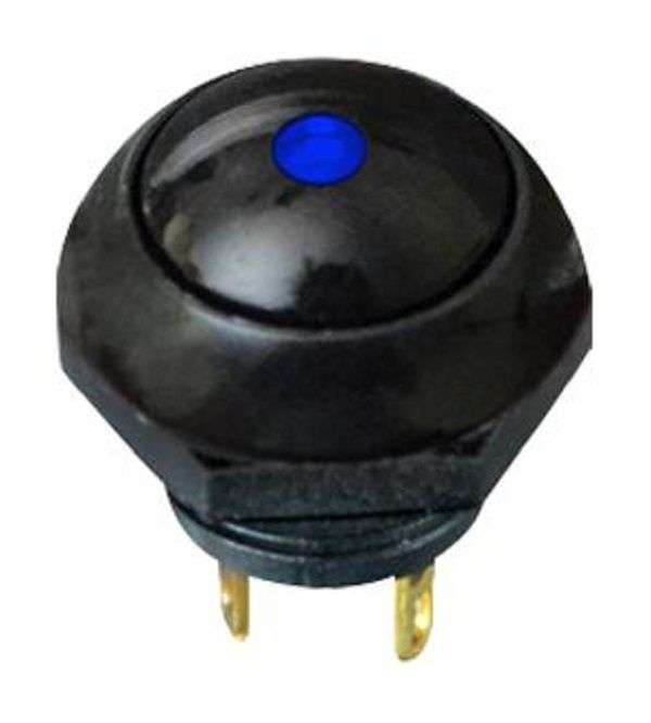Otto Controls (LP9-31231J22) Industrial Pushbutton Switch, IP68S, 12.8 mm