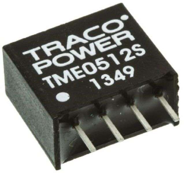 Traco Power (TME 0512S) Isolated Through Hole DC/DC Converter, Miniature