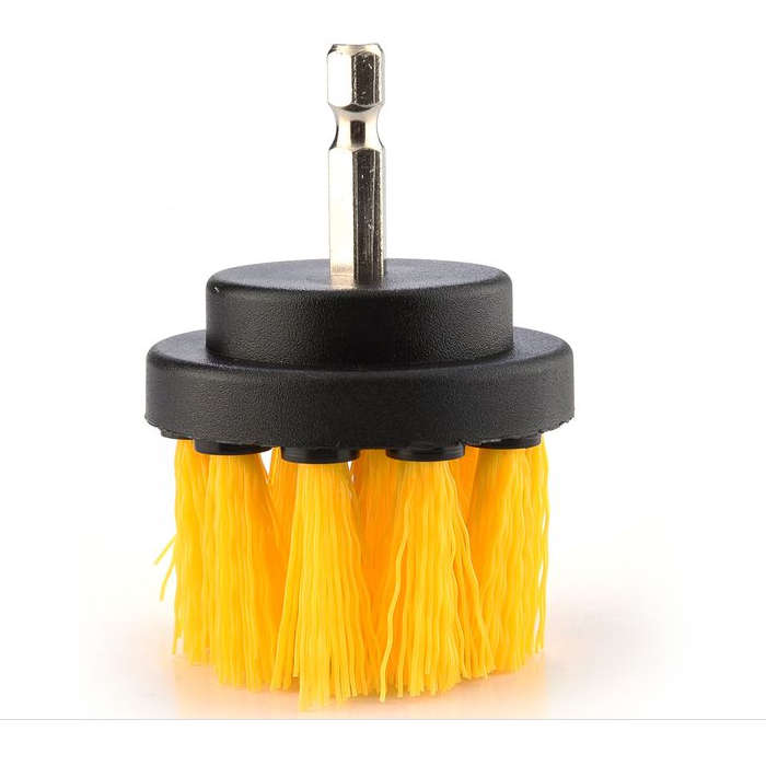 3 Piece household drill brush set