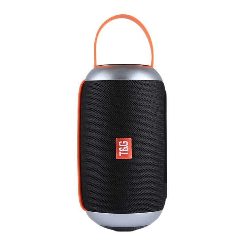 Portable Bluetooth Speaker with Mic FM Radio &Hands-FreeTF Card - Black