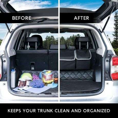 Foldable Hanging Car Back Seat Trunk Boot Storage Organizer Bag