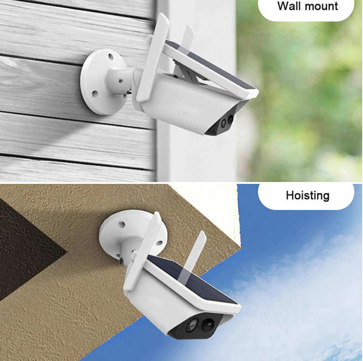 Intelligent Solar Energy Surveillance Camera