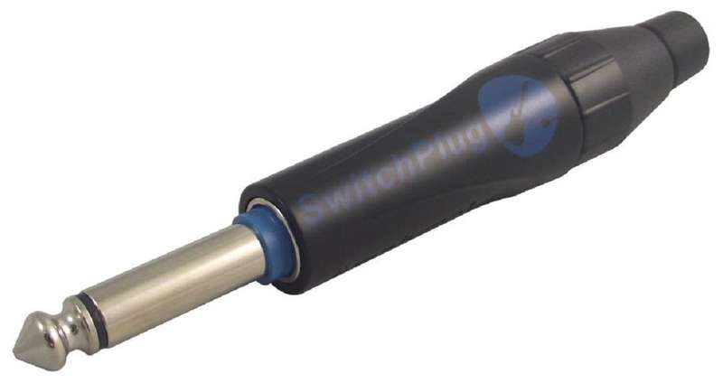 Amphenol (TM1PB) Phone Audio Connector, 2 Contacts, Plug, 6.35 mm