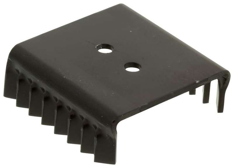 Boyd (TV100) Heat Sink, TO-220, 9 °C/W, TO-220, 42 mm, 13 mm, 38 mm