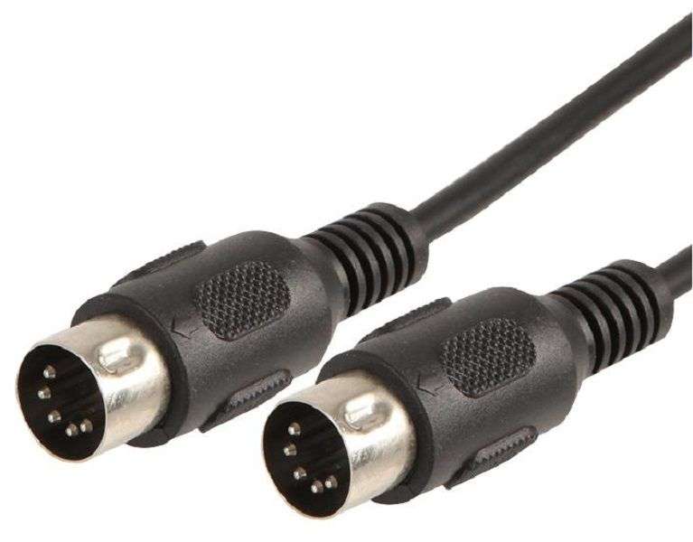 Electrovision (5P-5P DIN SCREENED6M) IEC 60130-9, DIN Plug, 180 , 5 Way