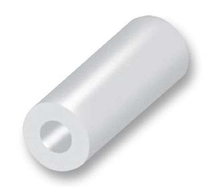 Harwin Spacer, Round, Nylon 6.6, 3.2mm Internal Dia