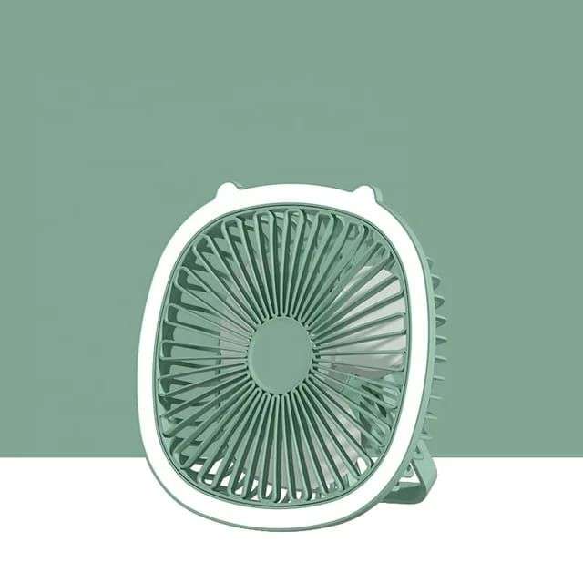 USB Charging 3 Speed Wall Fan Table Standing Fan with LED Light