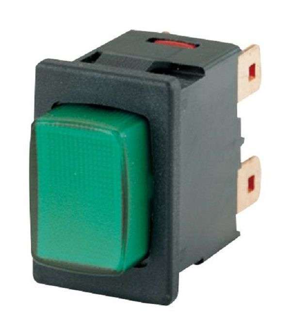 Marquardt (01687.1104-02) Pushbutton Switch, 1683, DPST, On-Off