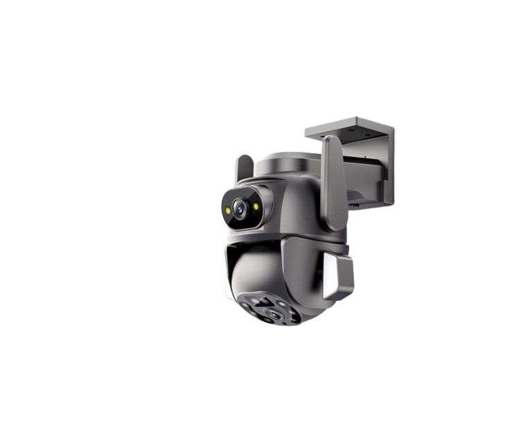 360 Degree Surveillance Camera Black With App Control