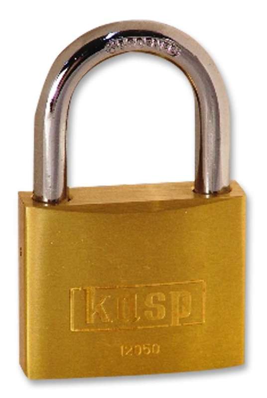 Kasp Security (K12050) Premium Brass Padlock