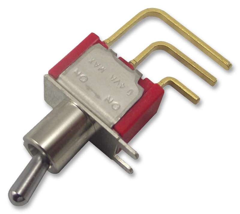 Multicomp Pro (1MS1T2B4M7RE) Toggle Switch, Miniature, On-On, SPDT,