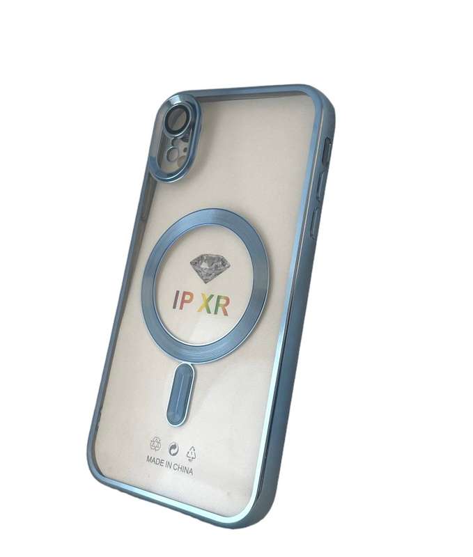 Cover Case for iPhone XR Compatible with Mag Safe Charging - Metallic