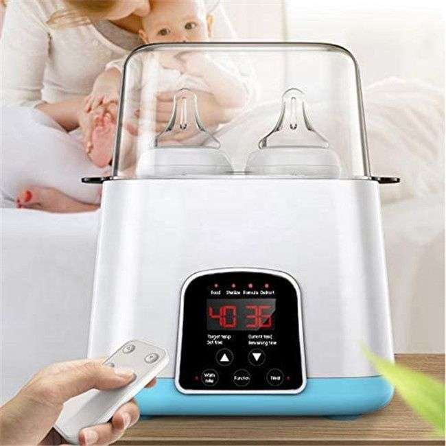 Double Bottle baby warmer LED Display Milk formula Heat food Electric