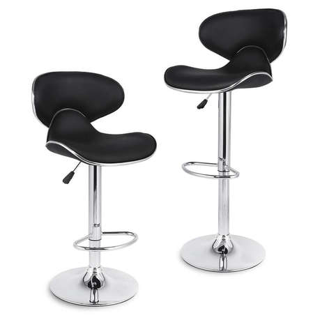 Bar Stools / Kitchen Counter Breakfast Chairs - 2 Pack