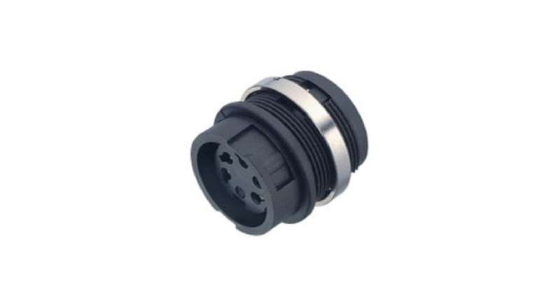 Binder (99 0624 00 07) Circular Connector, Receptacle, 7 Contacts