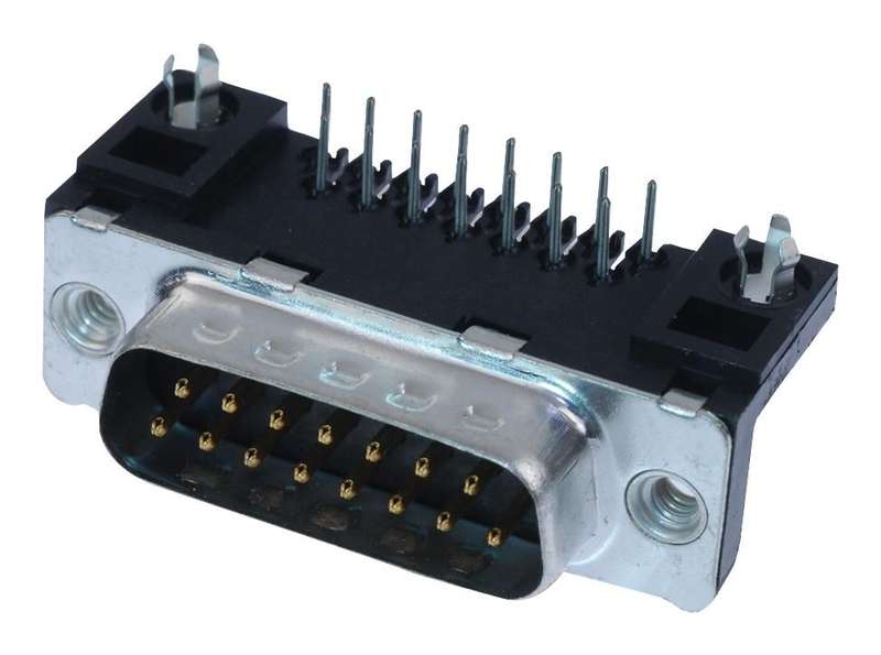 Amphenol (D15S13A4GX00LF) D Sub Connector, DB15, Standard, Receptacle