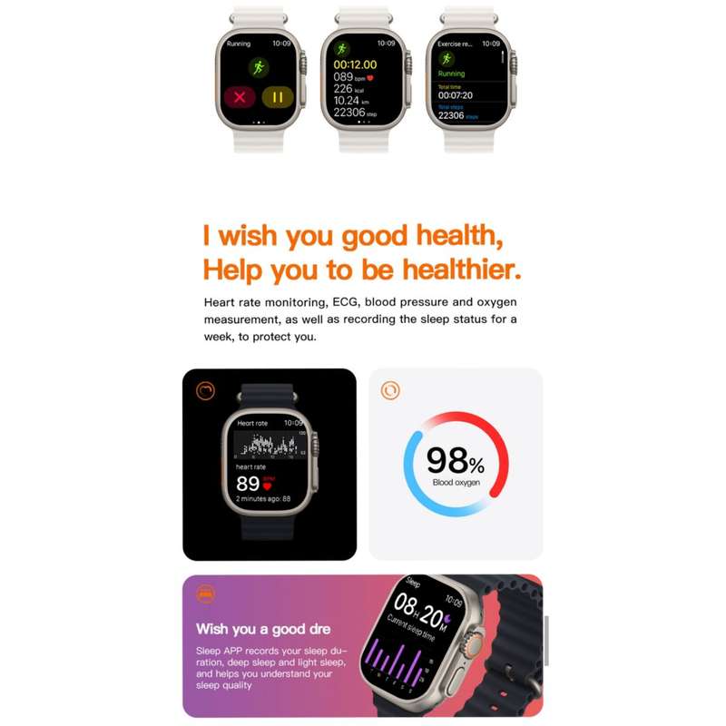 V17 COMBO 10 in 1 Smart Watch + Earbuds