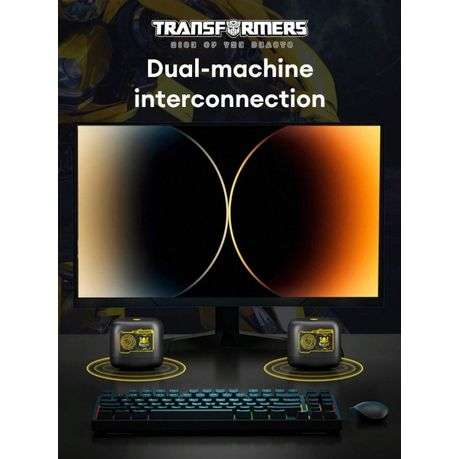 TRANSFORMERS - TF-Y09 - Wireless Water Resistant Speaker - Black