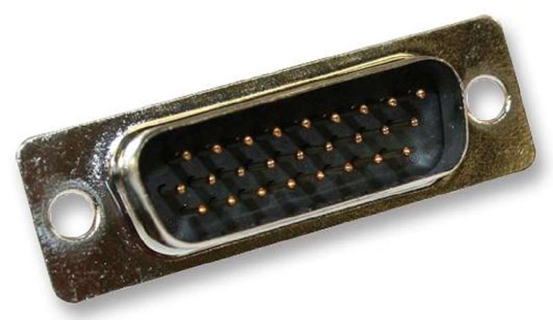 Norcomp (180-015-103L001) D Sub Connector, Plug, 180 Series, 15 Contacts