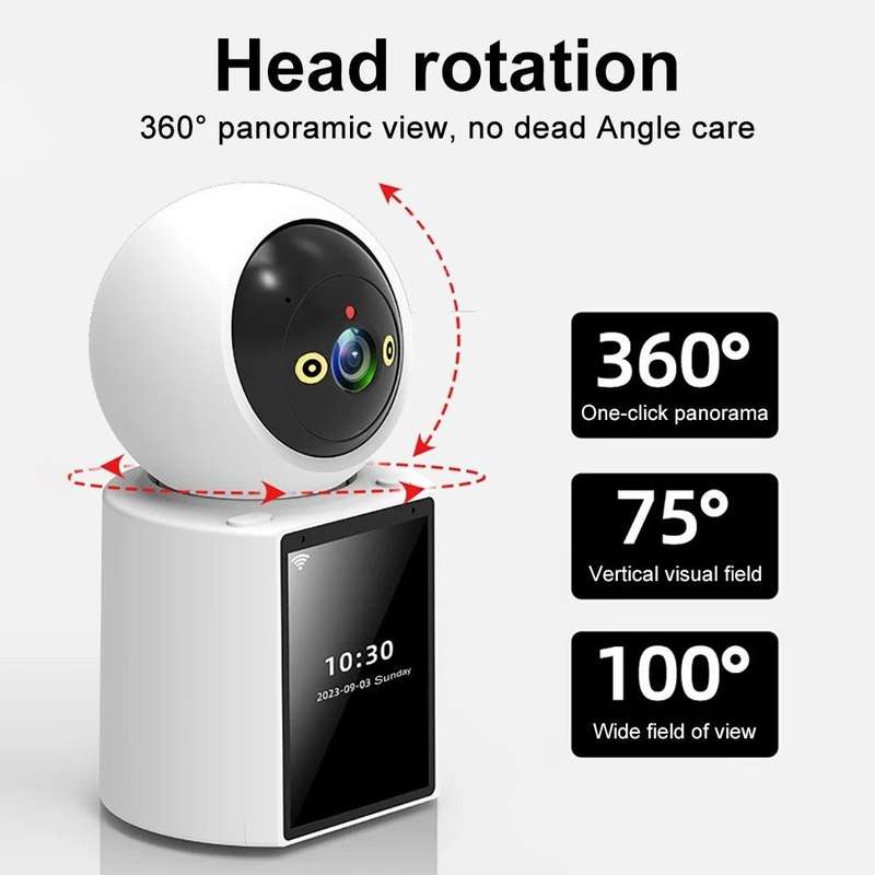 Home Security Cameras Two-Way Video & Audio Camera Night Vision