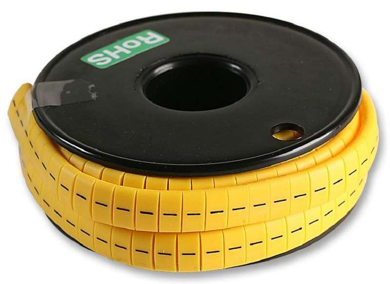 Multicomp Pro (FM1(-)) Wire Marker, Oval, Slide On Pre Printed