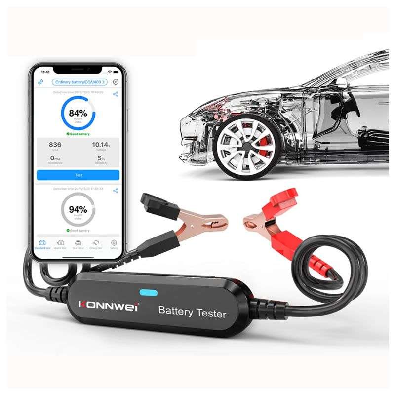 Konnwei BK100 - Bluetooth Battery Tester
