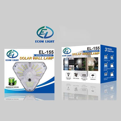 Ecomlight Solar Motion Sensor Waterproof Wall Light
