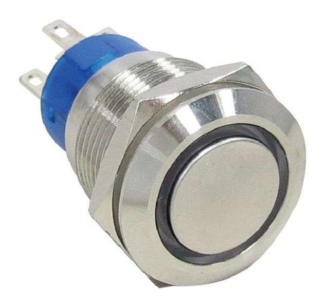 Alcoswitch (AV2221000Q04) Vandal Resistant Switch, AV22, 22 mm
