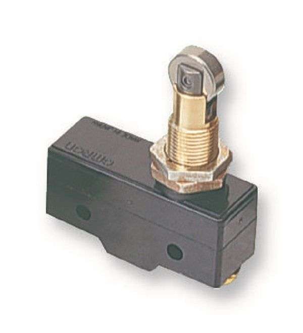 Omron (Z-15GQ22B) Microswitch, Snap Action, Roller Plunger