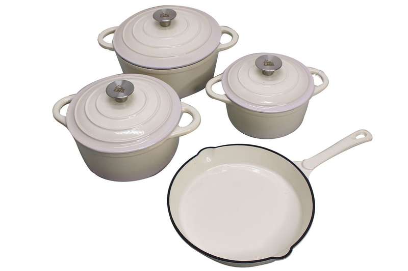 Cast Iron Pot Set -7 Piece