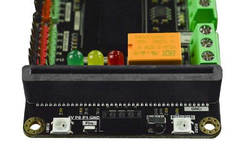 DFRobot (MBT0042) Expansion Board, 5 V Supply, BBC micro:bit V2 Board