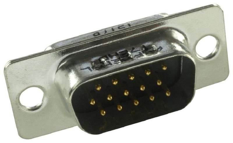 Amphenol (17EHD015PAA000) D Sub Connector, Plug, 17EHD, 15 Contacts