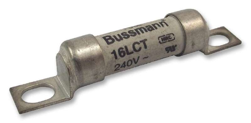 Eaton (16LCT) Fuse, High Rupturing Capacity (HRC), British BS 88, LCT, 16 A