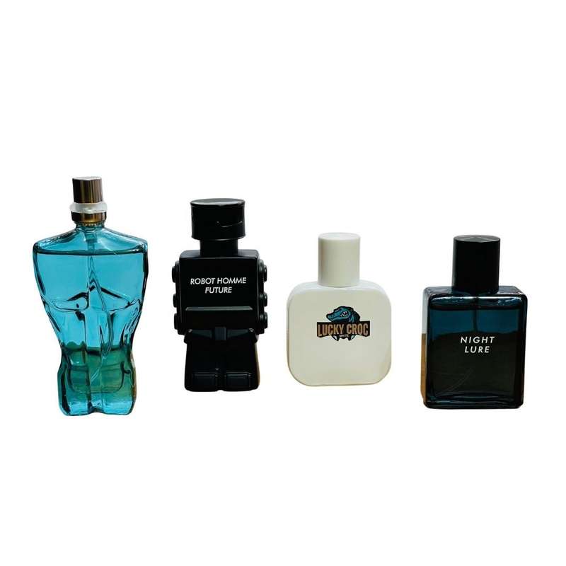 In Motion EDT Perfume Set for Men 4x30ml by V.V. Love  + Keyring & Premium Gift Bag COMBO