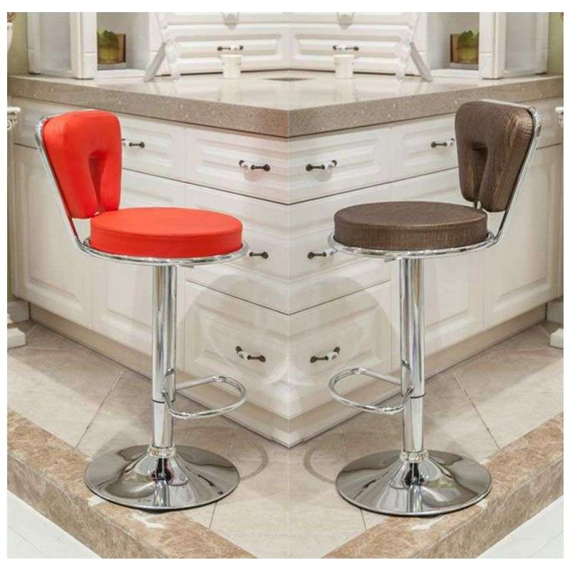 Pack of Two Bar Stools or Kitchen Counter Chairs